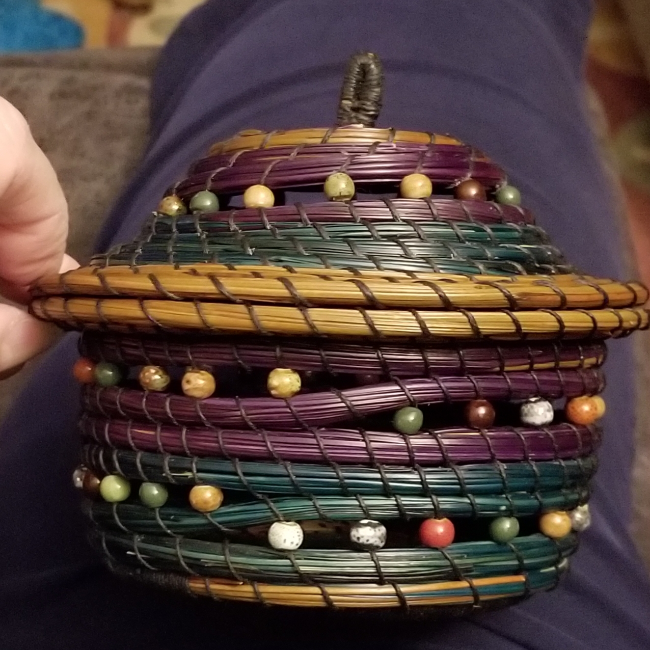 Lidded Basket